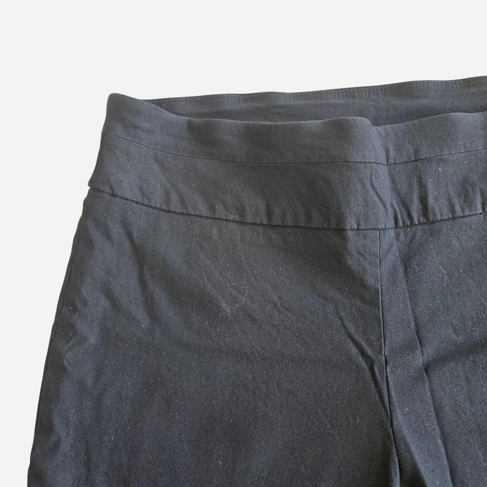 y2k black pedal pushers capri pants - Picture 3 of 5